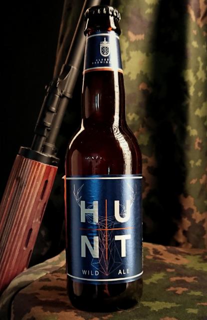 Hunt wild ale 5.3%, Alberga Brewing Co., Finland