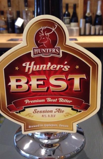 Hunter's Best 4.0%, Hunter's Brewery, England