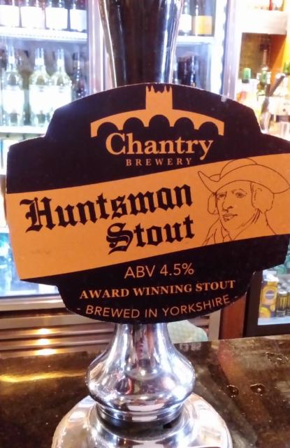 Huntsman Stout 4.5%, Chantry Brewery, England