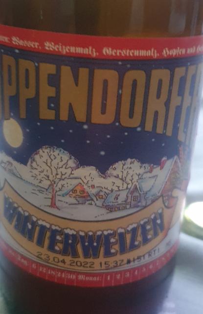 Huppendorfer Winterweizen 5.5%, Brauerei Gasthof Grasser, Germany