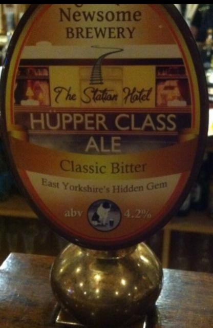 Hupper Class Ale 4.2%, Great Newsome Brewer, England