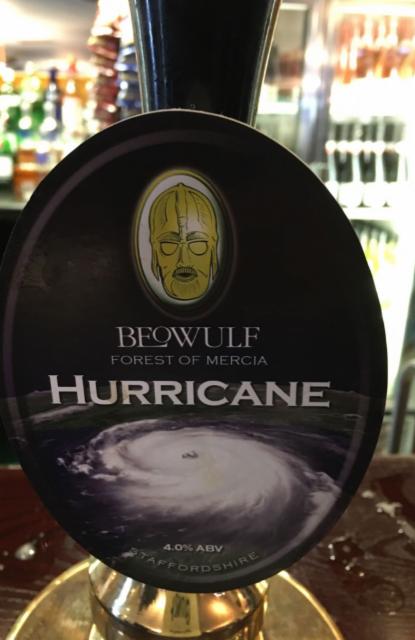 Hurricane 4.0%, Beowulf Brewing Company, England