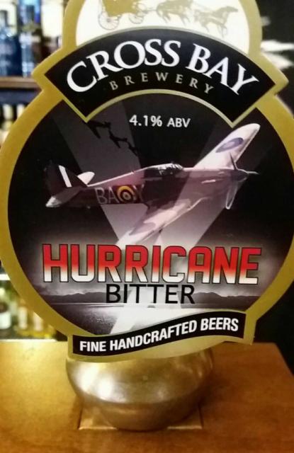 Hurricane Bitter 4.1%, Cross Bay Brewing Co, England