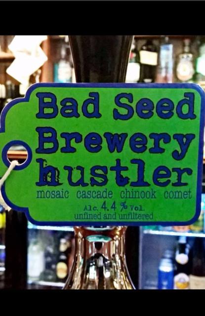 Hustler 4.4%, Bad Seed Brewery, England