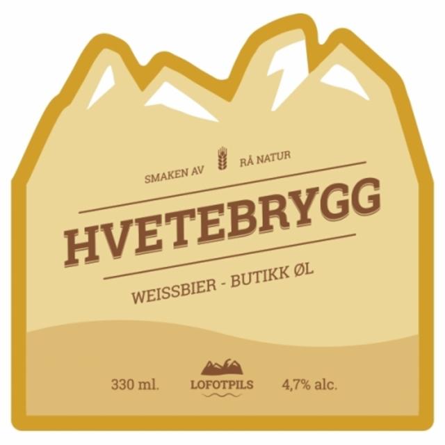 Hvetebrygg 4.7%, Lofotpils, Norway