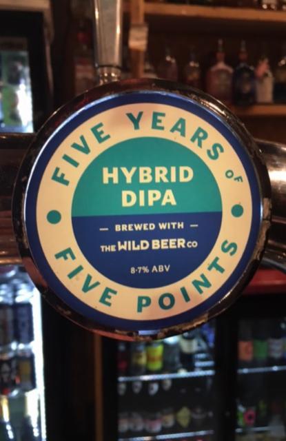 Hybrid DIPA 8.7%, The Five Points Brewing Company, England