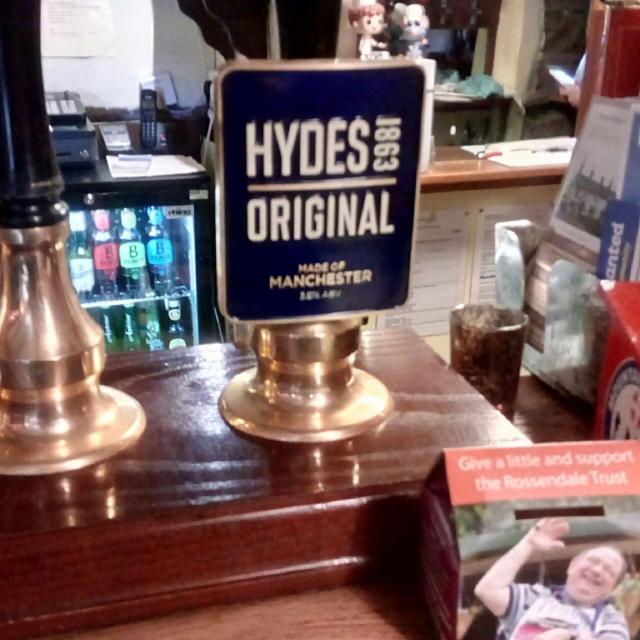 Original 3.8%, Hydes Salford, England