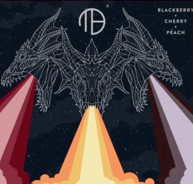 Hydra | Blackberry + Cherry + Peach 7.0%, Mortalis Brewing Co., United States