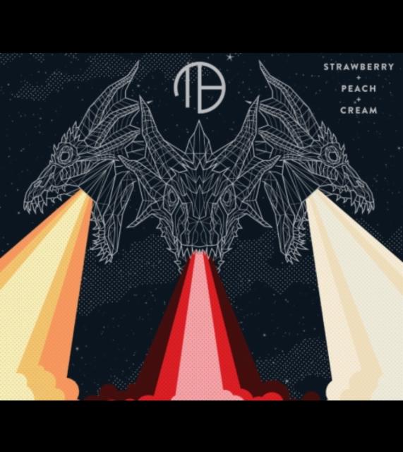 Hydra | Strawberry + Peach + Cream 7.0%, Mortalis Brewing Co., United States