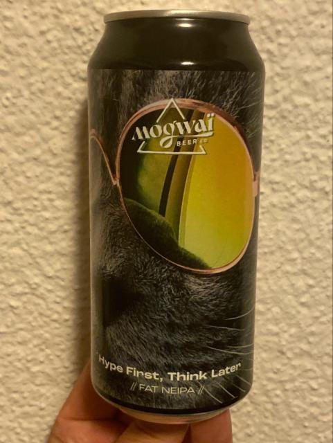 Hype First Think Later 7.6%, Mogwaï Beer Company, France