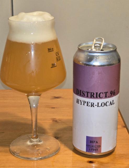 Hyper-Local 8.5%, District 96 Beer Factory, United States