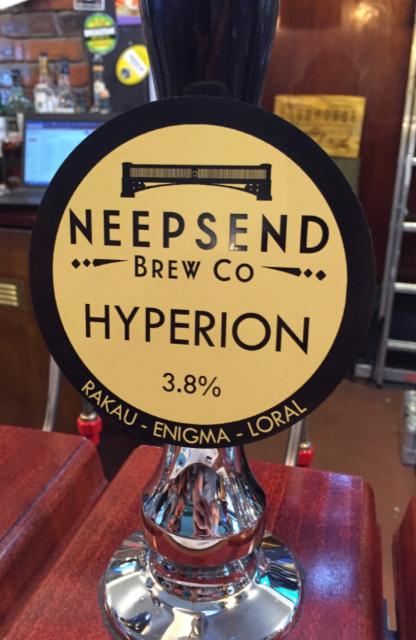 Hyperion 3.8%, Neepsend Brewery Ltd, England