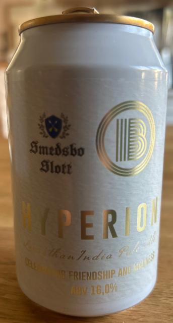 Hyperion 16.0%, Beerium, Sweden