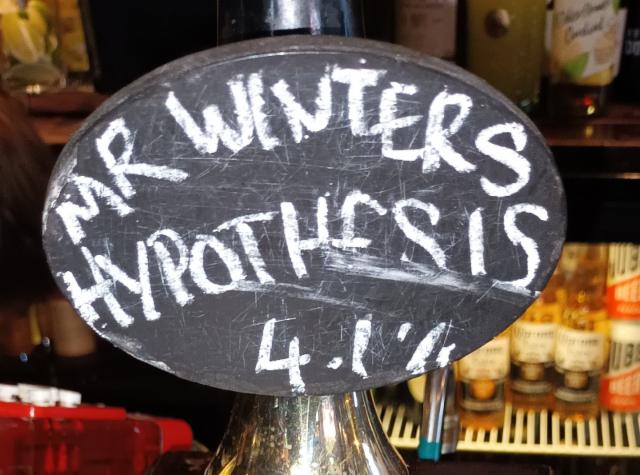 Hypothesis, Mr Winter's (Winter's Brewing Co.)