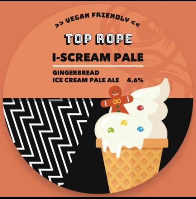 I-scream Pale: Gingerbread 4.6%, Top Rope Brewing, England