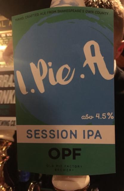 I.Pie.A 4.5%, Old Pie Factory, England