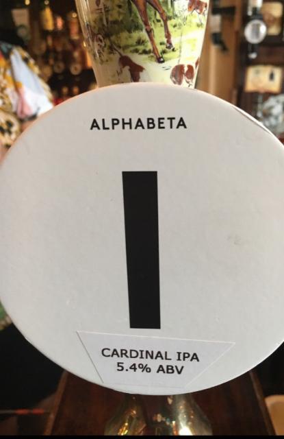I - Cardinal IPA 5.4%, Alphabeta, England