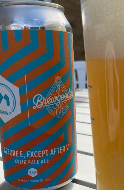 I Before E, Except After V 3.6%, 71 Brewing, Scotland