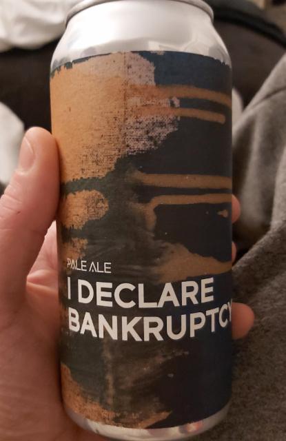 I Declare Bankruptcy 4.5%, Boundary Brewing, Northern Ireland