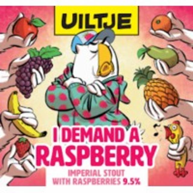I Demand A Raspberry 9.5%, Uiltje Brewing Co, Netherlands