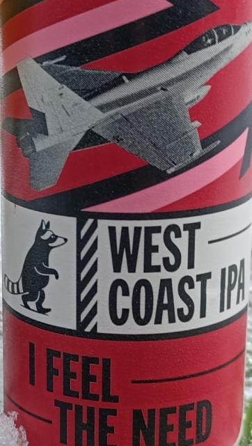 I feel the need 6.3%, Birrificio Wild racoon, Italy