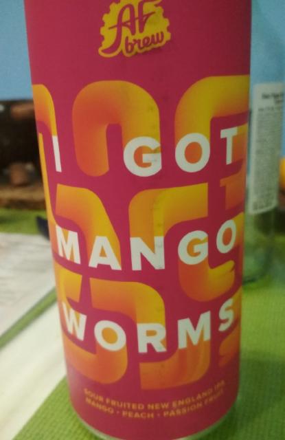 I Got Mango Worms 7.0%, AF Brew, Russia