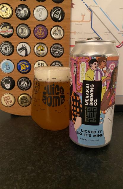 I Licked It So It's Mine 8.0%, Merakai Brewing Co., England
