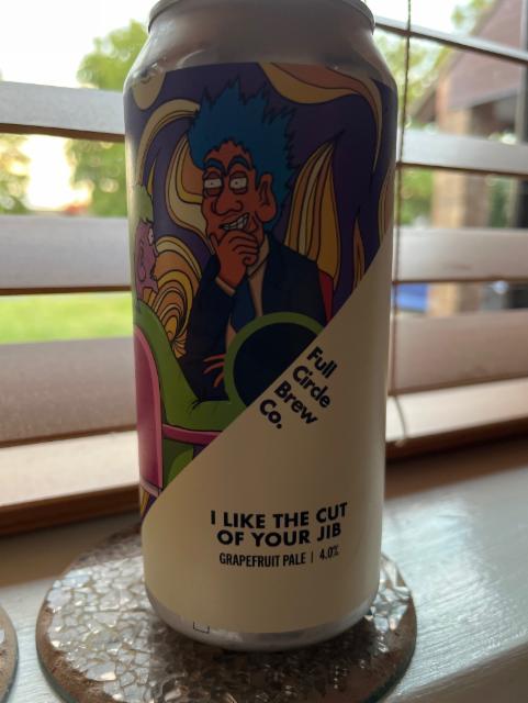 I Like The Cut Of Your Jib 4.0%, Full Circle Brew Co., England