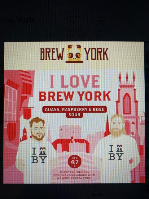 I Love Brew York 4.7%, Brew York, England