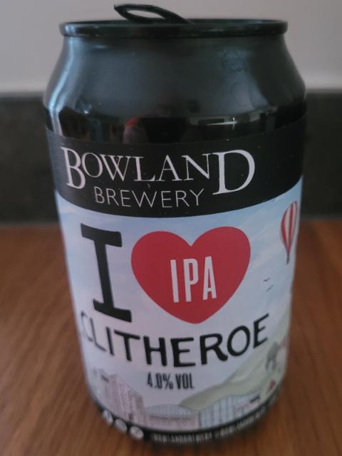 I Love Clitheroe 4.0%, Bowland Brewery, England