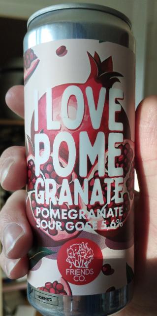 I Love Pome Granate 5.6%, Friends Company, Sweden