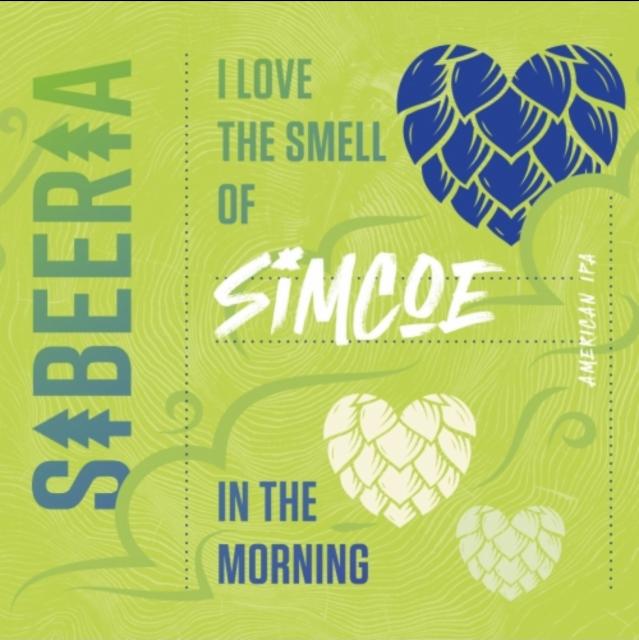 i love the smell of simcoe in the morning 6.3%, Sibeeria, Czech Republic