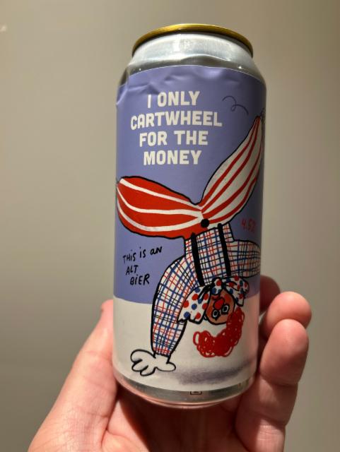 I Only Cartwheel For The Money 4.5%, Pretty Decent Beer Co, England