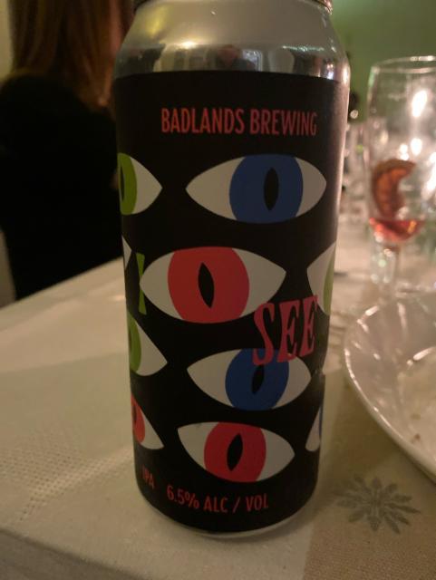 I see 6.5%, Badlands Brewing Company, Canada