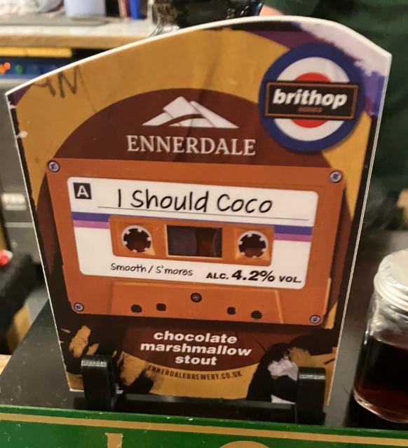 I Should Coco 4.2%, Ennerdale Brewery, England