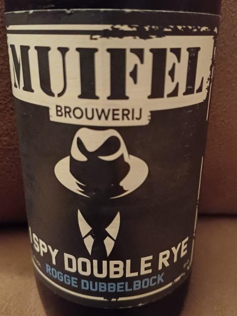 I Spy Double Rye 8.0%, Muifelbrouwerij, Netherlands