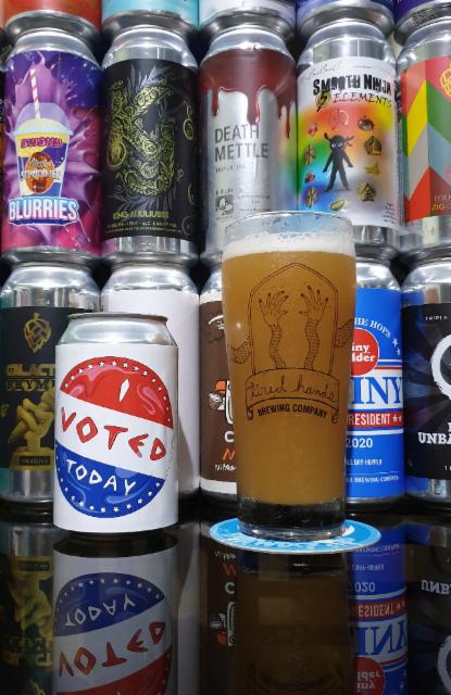 I voted today 7.6%, Half Baked Brewing Collective, Philippines