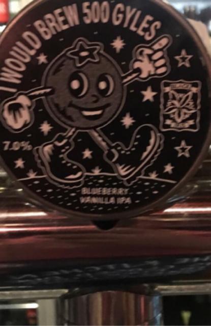 I Would Brew 500 Gyles 7.0%, Black Iris Brewery, England