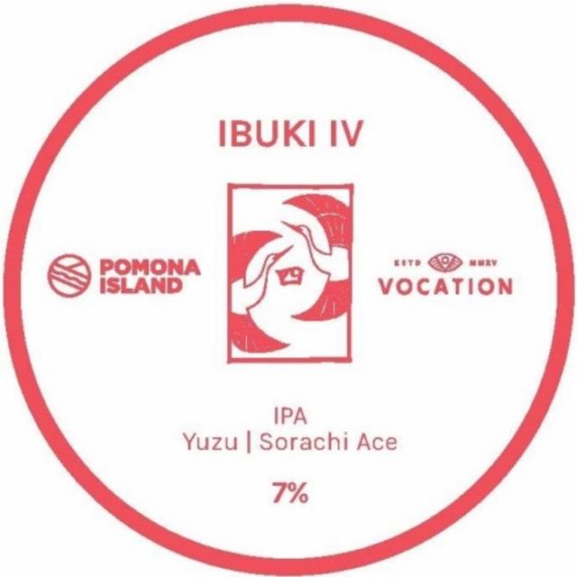 Ibuki IV 7.0%, Pomona Island Brew Co, England