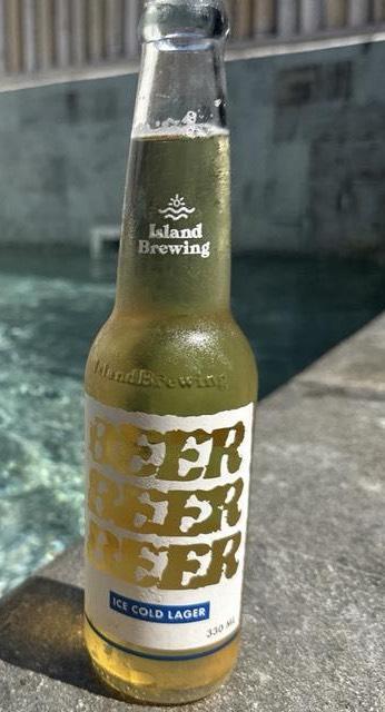 Ice Cold Lager 4.9%, Island Brewing, Indonesia