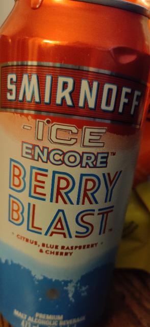 Ice Encore Berry Blast, Smirnoff