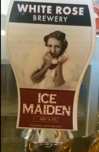 Ice Maiden 4.4%, White Rose Brewery, England