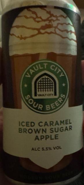 Iced Caramel Brown Sugar Apple 5.5%, Vault City Brewing, Scotland