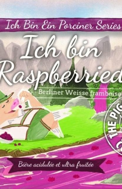 Ich Bin Ein Porciner Series - Ich Bin Raspberried 3.8%, The Piggy Brewing Company, France