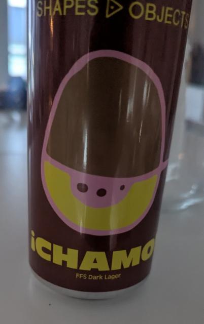 Ichamo! ffs dark lager, Shapes & Objects Beer Co