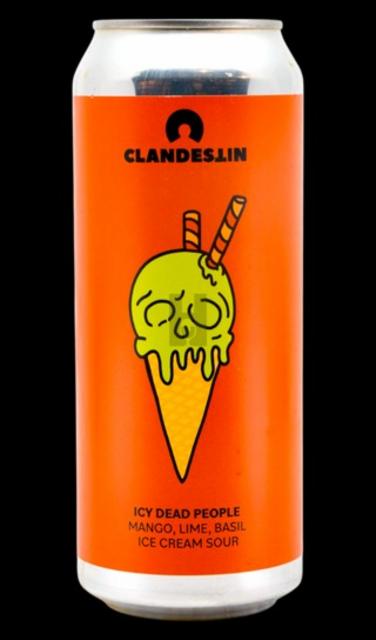 icy dead people 6.0%, Clandestin Beer, Romania