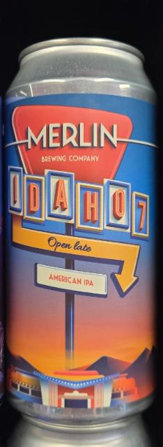 Idaho 7 6.8%, Merlin Brewing Company, France