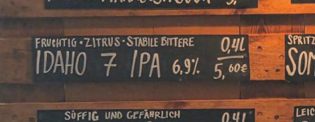 Idaho 7, Synde Bräu