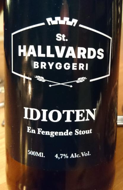 Idioten 4.7%, St. Hallvards Bryggeri, Norway