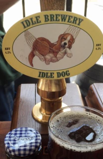 Idle Dog 4.2%, Idle Brewery, England